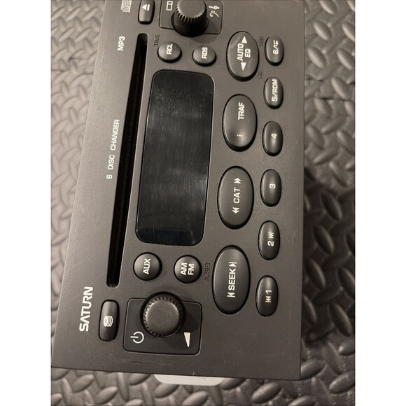 Saturn Audio Equipment Radio Am-fm-cd Player With MP3 6 Disc Fits 05 ION 720757 - Picture 7 of 7